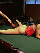 Perfect Spanking:  -  Pool Table Strokes	