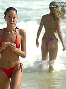 Upskirt Collection - Sheer Wet Bikini free photo gallery